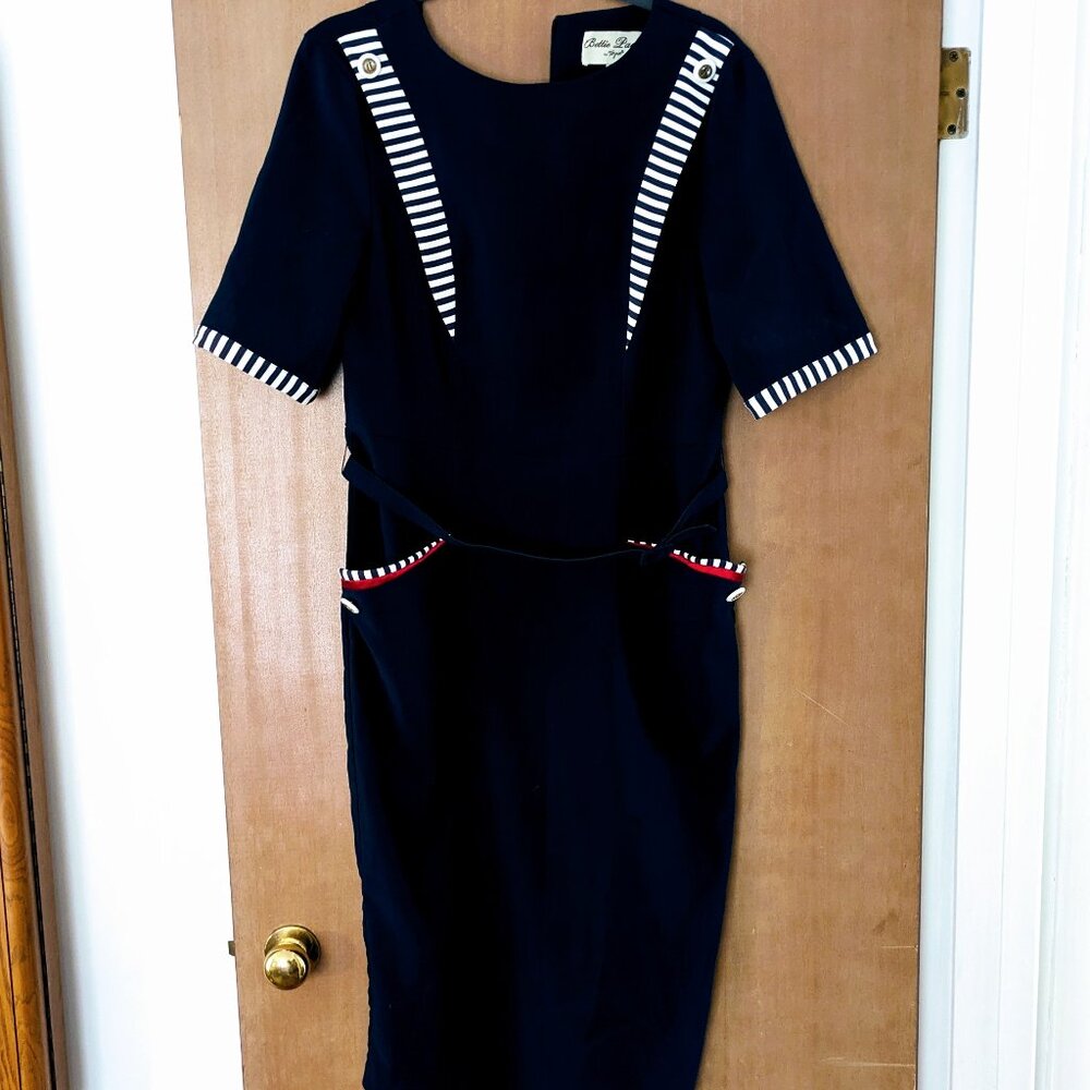 Bettie Page Sailor Dress XL